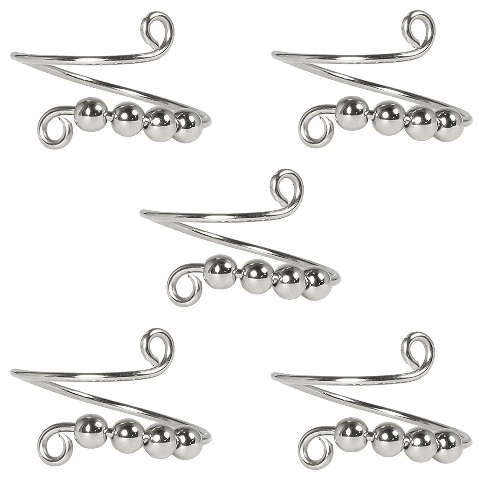 Cross-Border New Products And Selling Models Rotatable Round Bead Ring Women Fashionable Opening Adjustable Women's Ring Bracelet Cross-Border New Products And Selling Models Rotatable Round Bead Ring Women Fashionable Opening Adjustable Women's Ring Bracelet